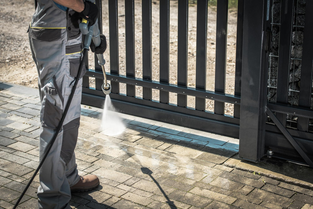 pressure-washing